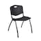 Cain Cain Square Table & Chair Set, Wood, Metal, Plastic Top, Grey TB4848GY47BK - alternate 2